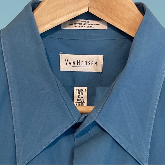 Van Heusen Men’s Dress Shirt - Size 17.5 - Picture 5 of 5